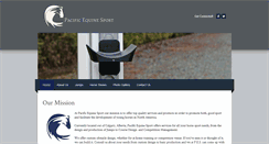 Desktop Screenshot of pacificequinesport.com